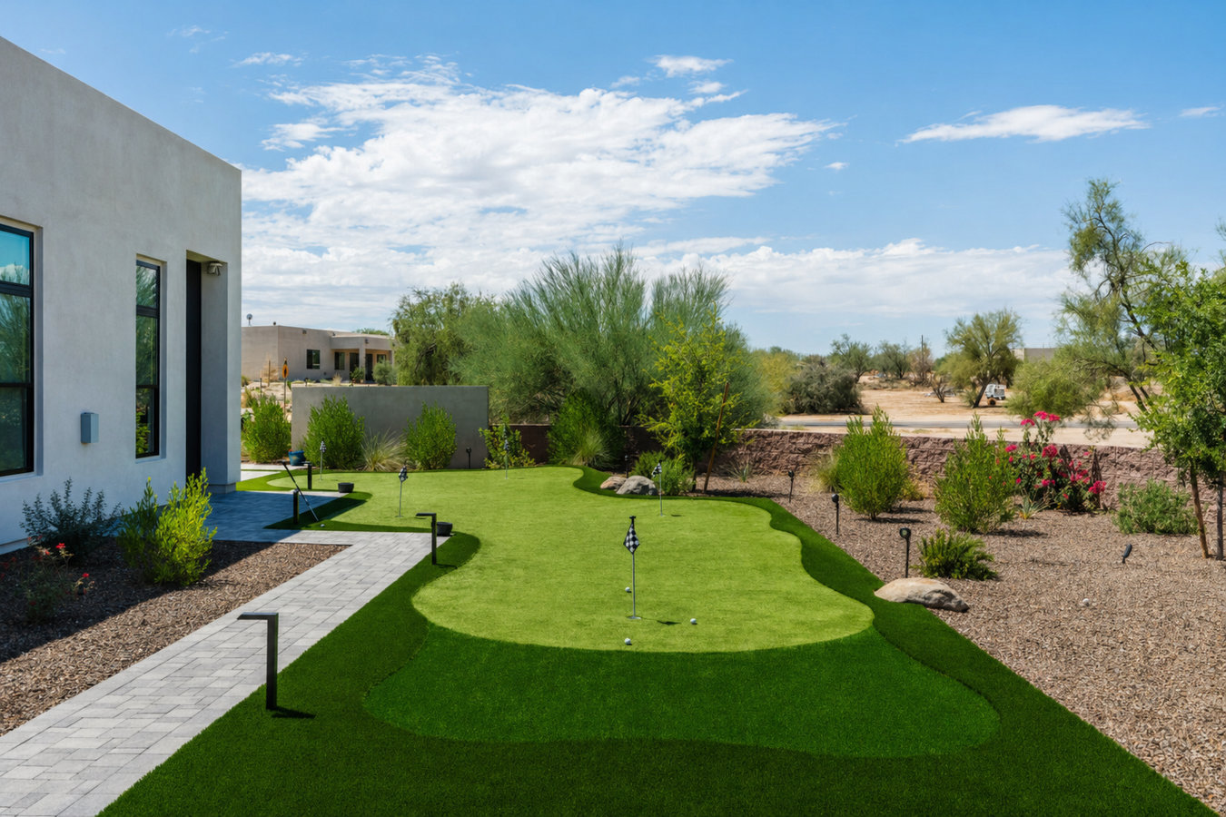 Artificial turf installer services in Millbrae